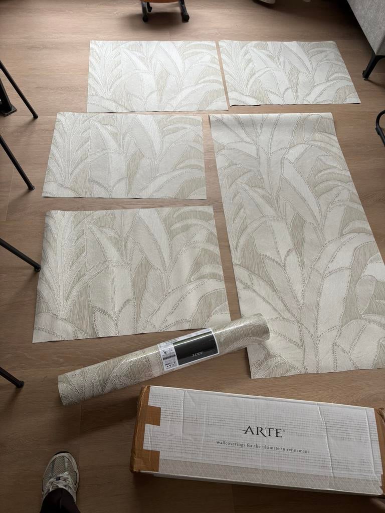 Arte Manila Botanic 64503 beige bomen, Ophalen of Verzenden, Zo goed als nieuw, Minder dan 5 m², Folie