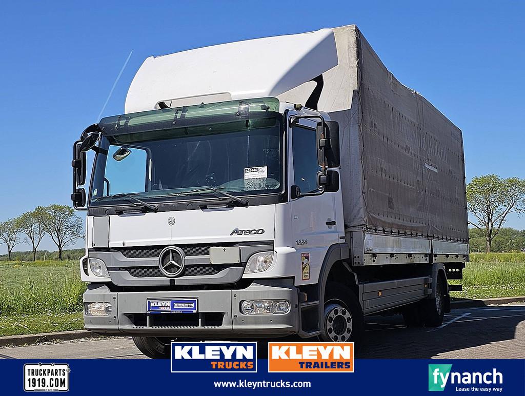 MERCEDES-BENZ ATEGO 1224 manual airco 6 cyl, Euro 5, Stoelverwarming, Wit, Mercedes-Benz