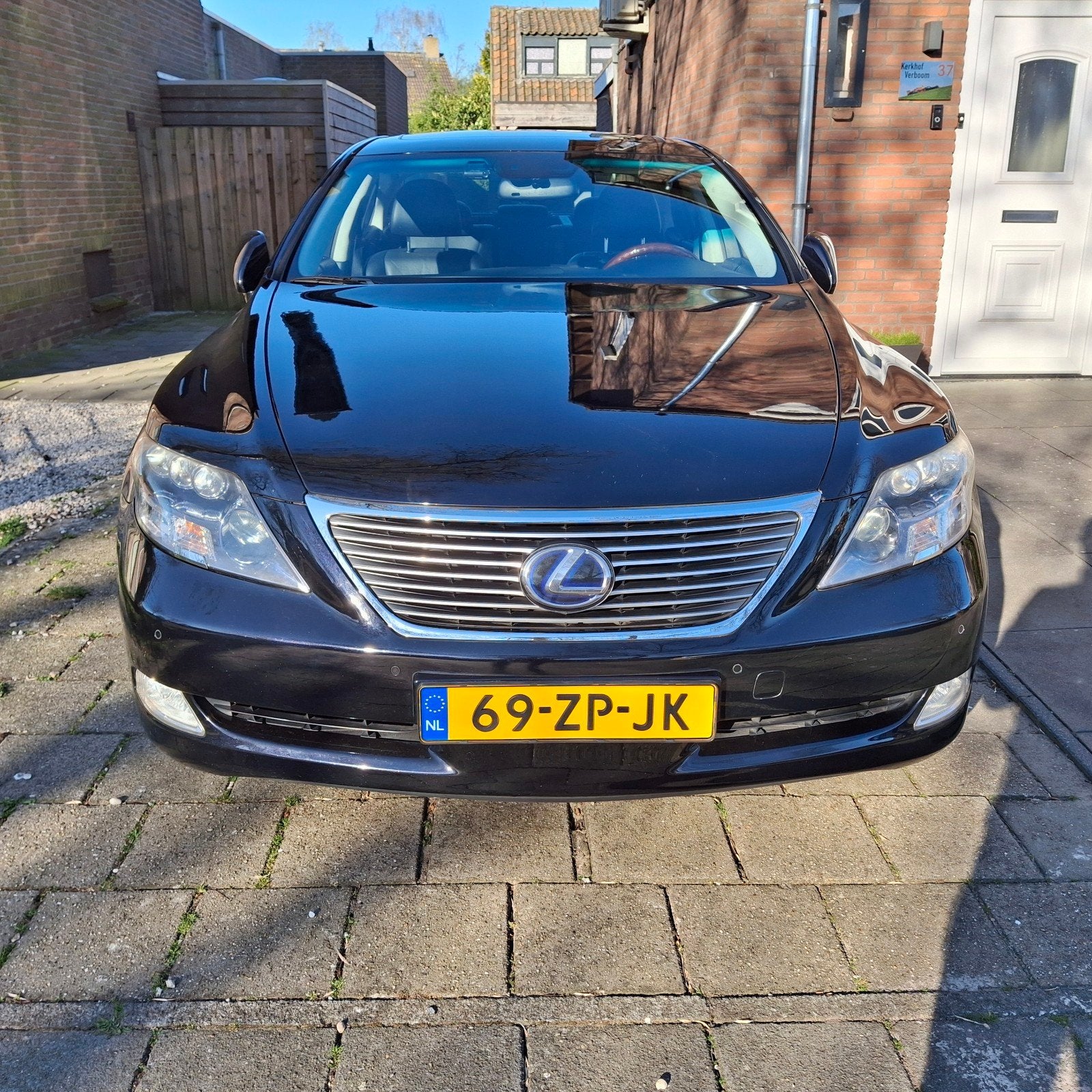 Lexus LS(-H) 5.0 Ecvt Hybride 2008 Zwart, Auto's, Lexus, Particulier, LS(-H), Hybride Elektrisch/Benzine, C, Sedan, Automaat, Origineel Nederlands