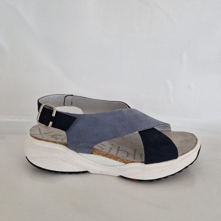 XSENSIBLE STRETCHWALKER SANDAAL, mt 38 wijdte G, blauw, Kleding | Dames, Schoenen, Nieuw, Sandalen of Muiltjes, Blauw, Ophalen of Verzenden