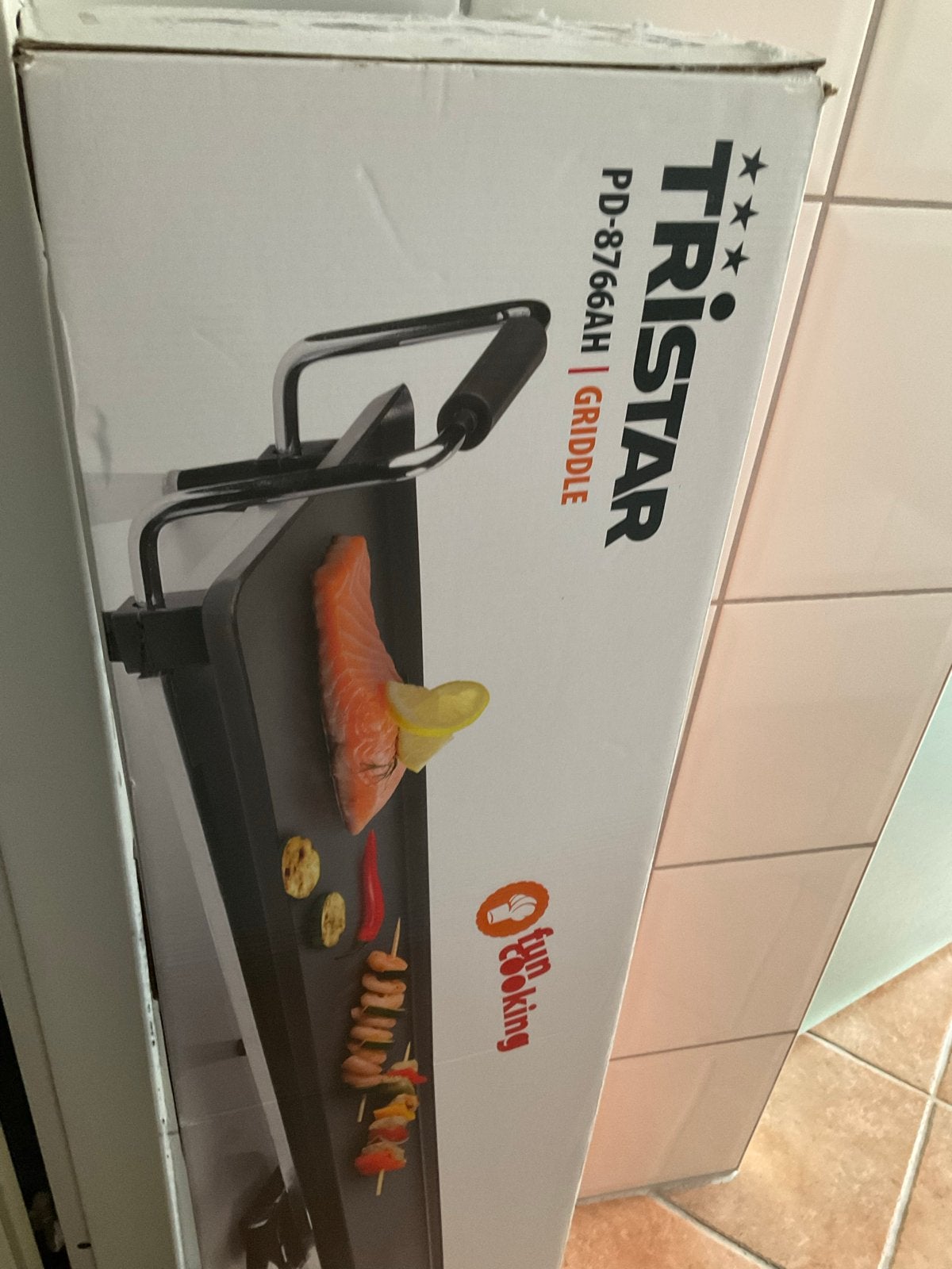 Tristar PD-8766AH Griddle, Ophalen, Gebruikt