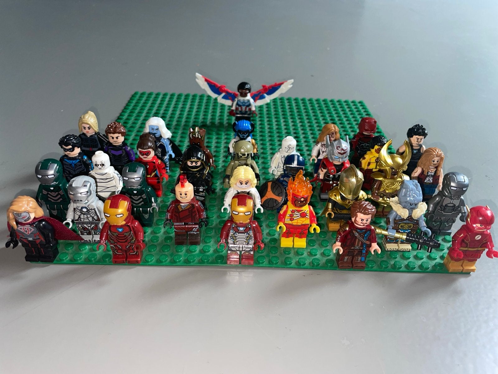 collectie LEGO Marvel/DC superhelden minifiguren custom, Kinderen en Baby's, Speelgoed | Bouwstenen, Gebruikt, Overige merken
