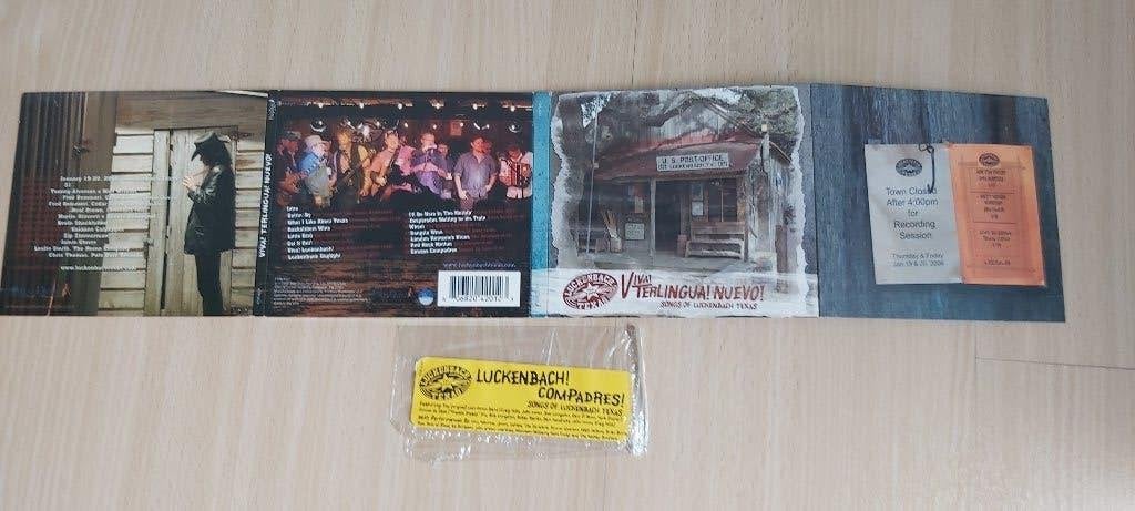 Viva Terlingua Nuevo Songs of Luckenbach CD (Jerry J Walker, Pop, Overige typen, Ophalen of Verzenden, Zo goed als nieuw