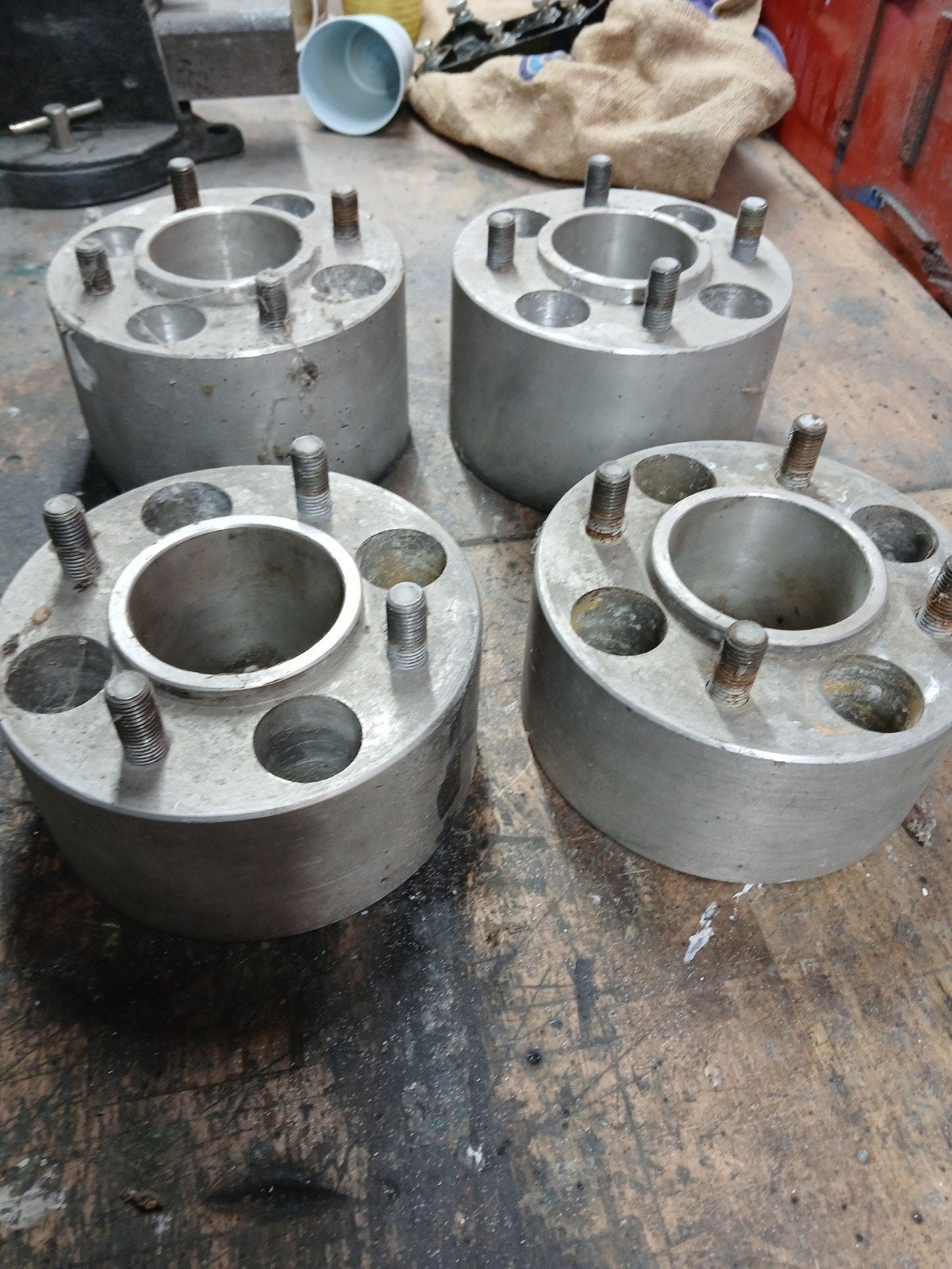 4 x108 spacers., Auto diversen, Ophalen of Verzenden