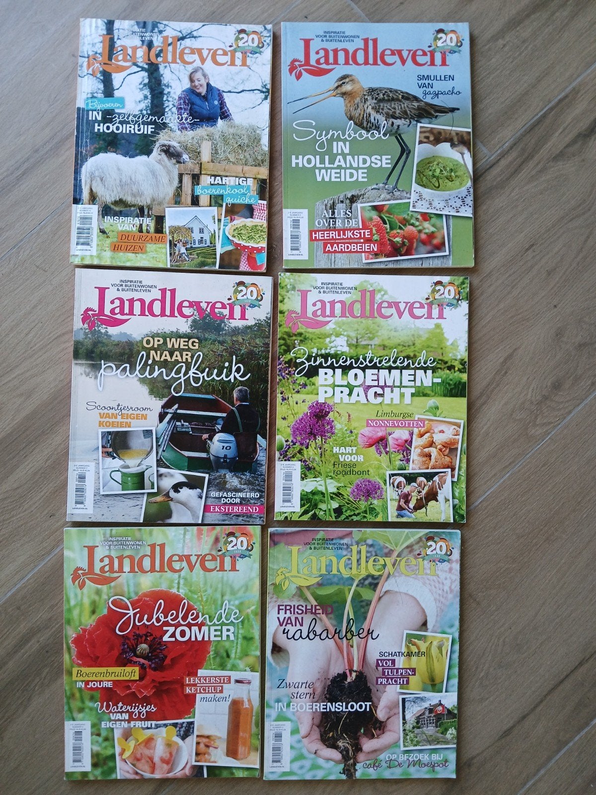 6 x tijdschrift Landleven 2016  tijdschriften, Boeken, Ophalen of Verzenden, Zo goed als nieuw, Wetenschap en Natuur