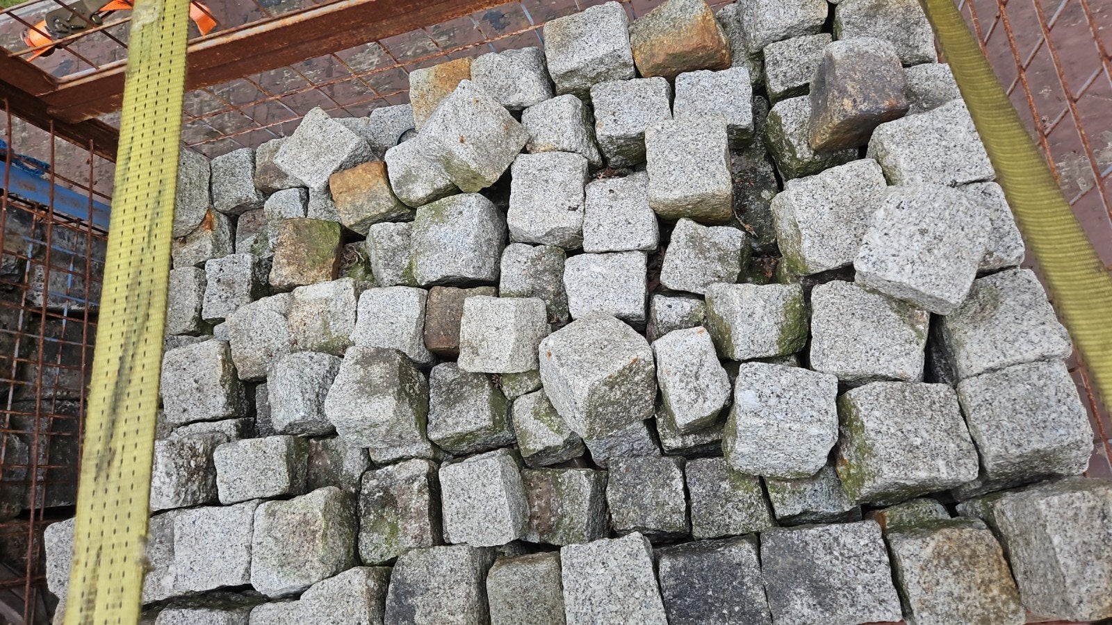 stenen blokjes, Ophalen, Gebruikt, Beton, Klinkers