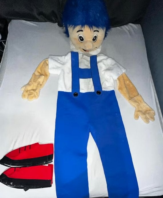 Mascotte pak iin zeer goede staat, Verzenden, Zo goed als nieuw, Toneelattributen of Onderdelen