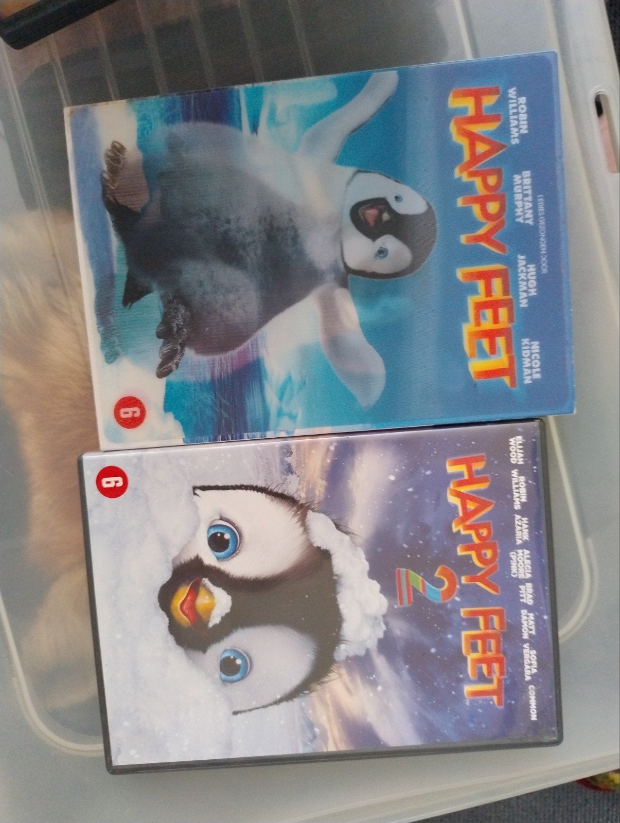 Happy Feet 1 & 2 DVD Boxset - Familie Animatie, Animatie, Verzamelbox, Ophalen of Verzenden, Vanaf 6 jaar