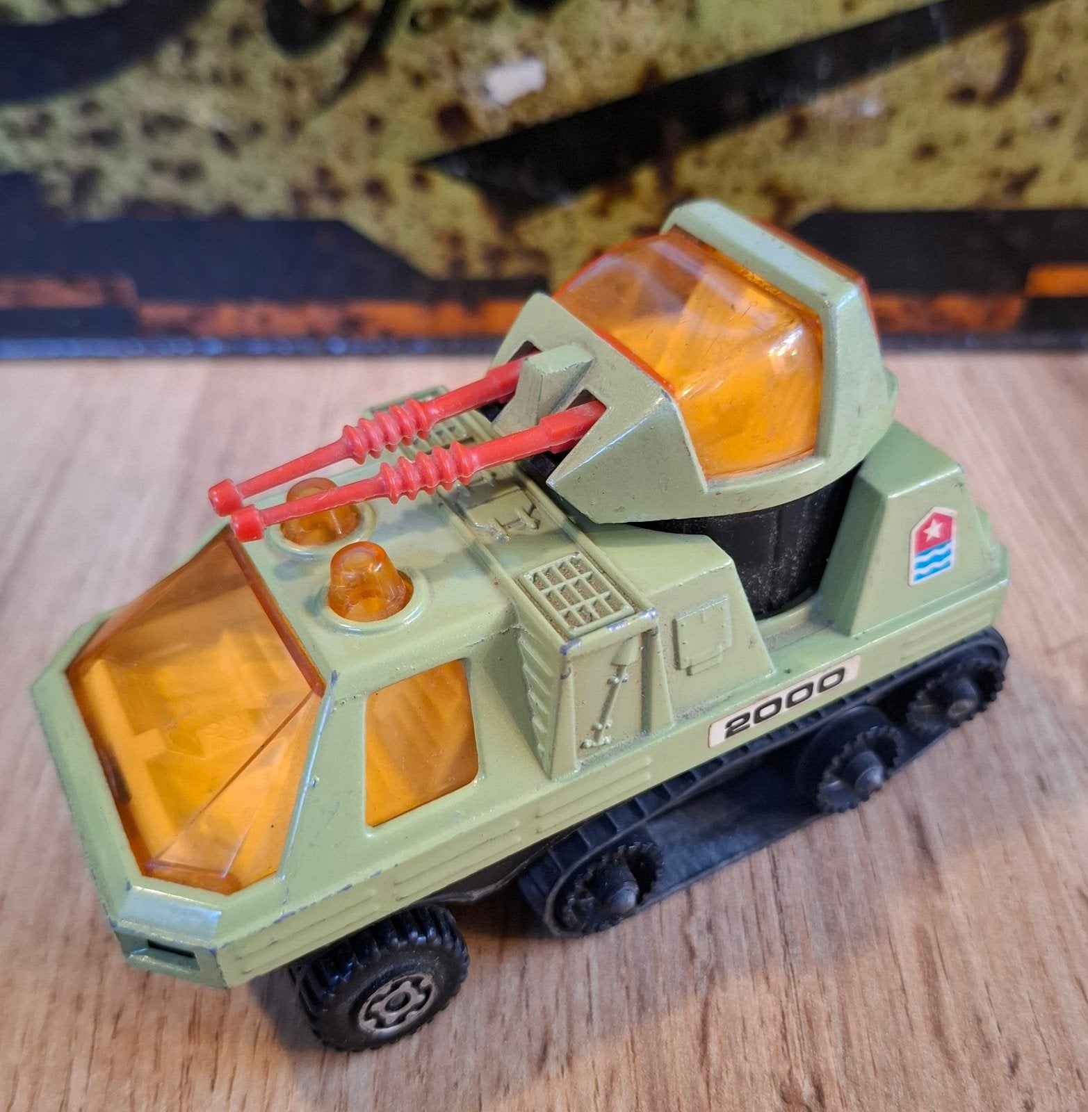 Matchbox Adventure 2000 Crusader K-2003 (1977) - Nette Staat, Ophalen of Verzenden, Gebruikt