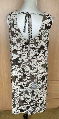 Monsoon, zomer jurk maat 48/50, Beige, Maat 46/48 (XL) of groter, Ophalen of Verzenden, Zo goed als nieuw