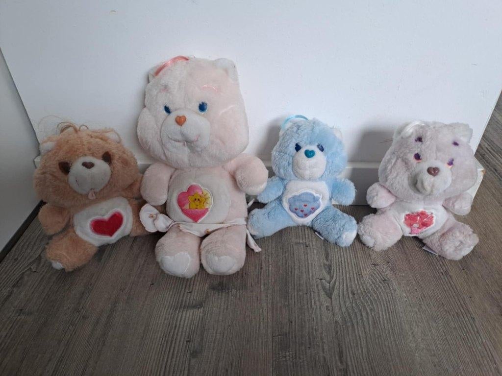 Vintage troetelberen carebears, Verzamelen, Ophalen, Gebruikt, Stoffen beer, Overige merken