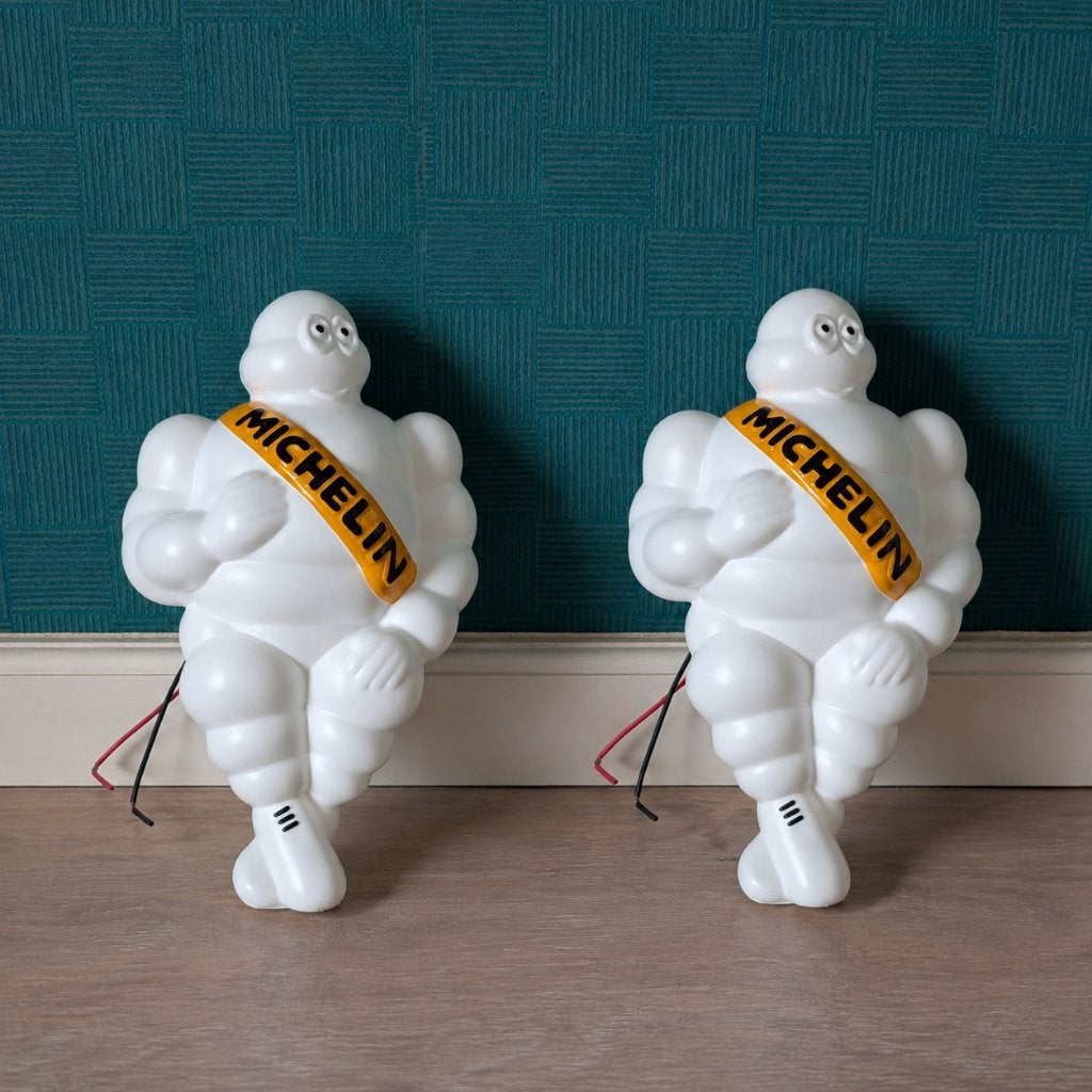 Michelin poppen bibendum 20cm incl. LED – set van 2 stuks, Ophalen of Verzenden, Nieuw, Overige typen