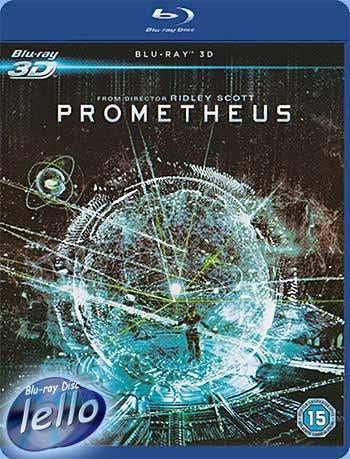 Blu-ray 3D: Prometheus (2012 Noomi Rapace, Charlize Theron), Cd's en Dvd's, Blu-ray, Ophalen of Verzenden, Zo goed als nieuw, Science Fiction en Fantasy