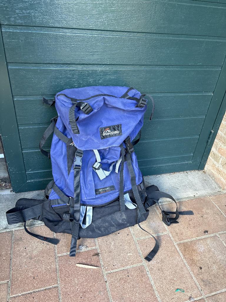 Macpac Glissade 65liter, Sport en Fitness, Bergsport en Wandelen, Ophalen of Verzenden, Gebruikt, Rugzak