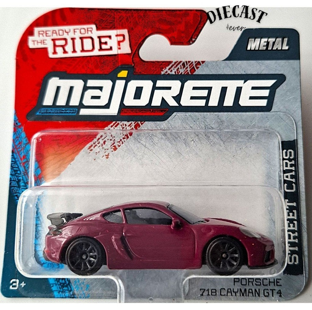 Majorette Porsche 718 Cayman GT4, Ophalen, Nieuw, Auto