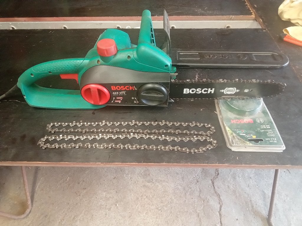 Bosch kettingzaag, Ophalen, Gebruikt, Kettingzaag, 600 tot 1200 watt