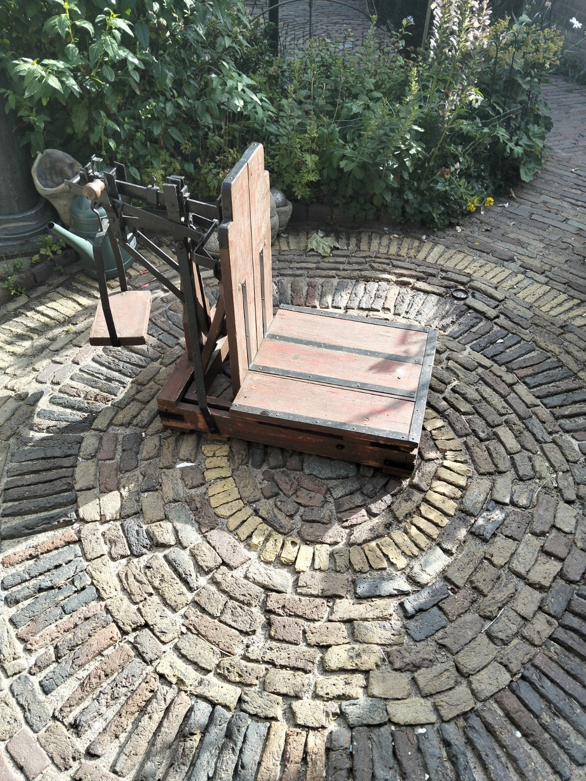 Antieke Industriële Weegschaal - Decoratief, Antiek en Kunst, Ophalen