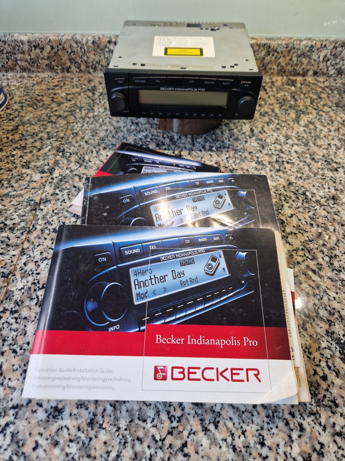 Becker Indianapolis Pro en 2660 cd wisselaar, Ophalen, Gebruikt