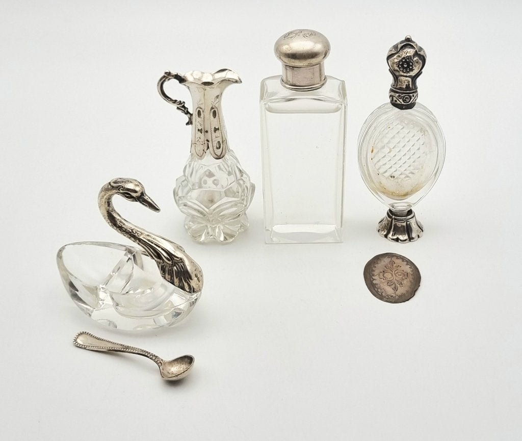 302. Convoluut zilver, eerste helft 20e eeuw, Ophalen of Verzenden, Zilver
