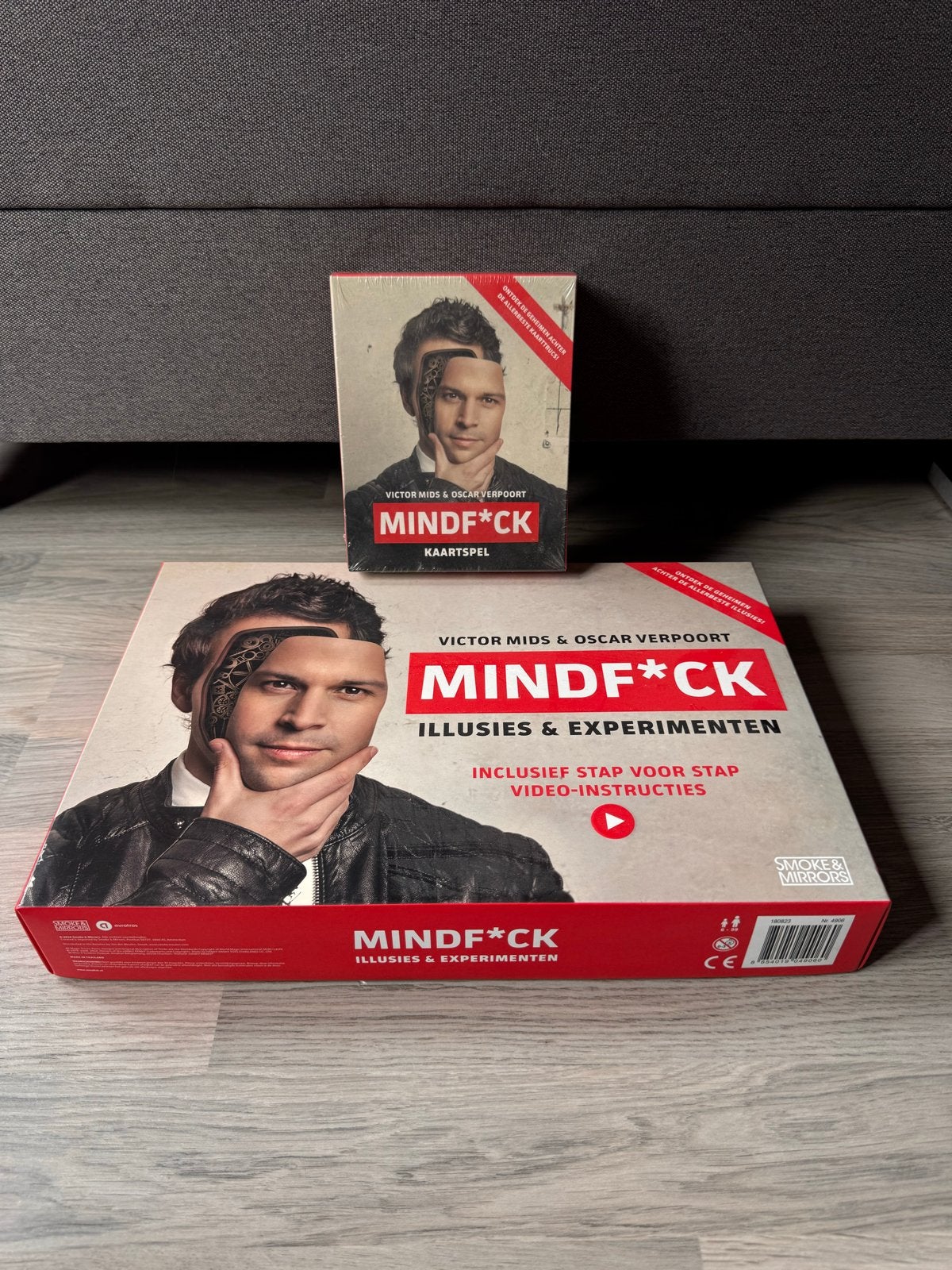 Mindf*ck Illusies & Experimenten + Kaartspel (niet gebruikt), Een of twee spelers, Ophalen, Nieuw