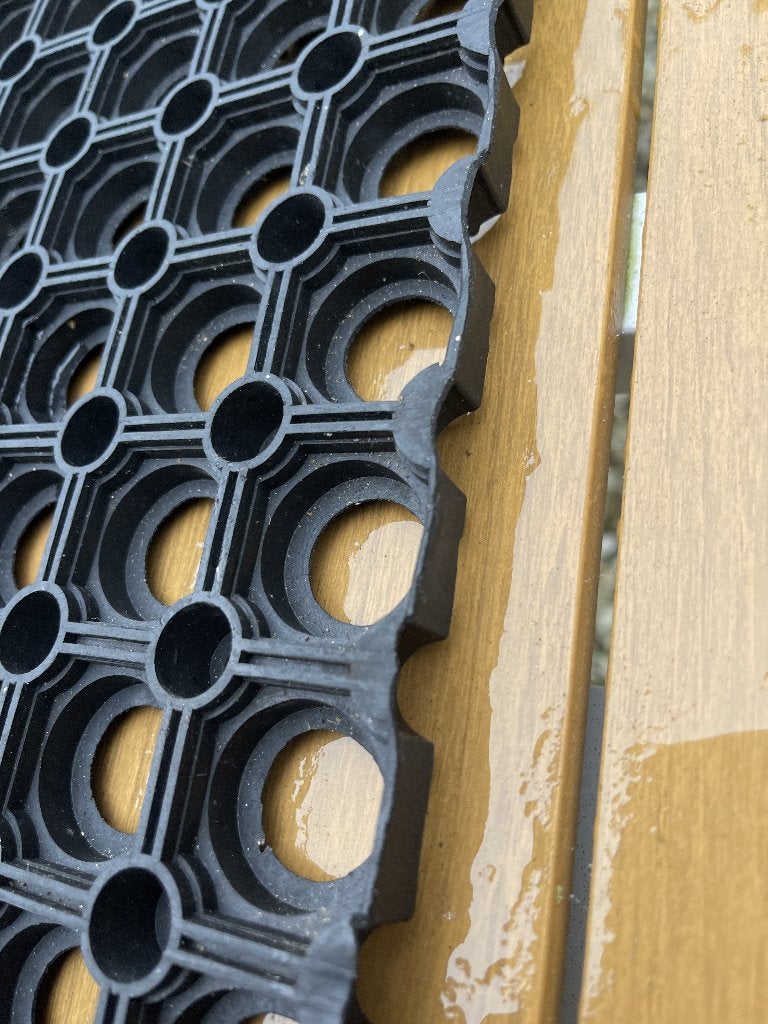 Schoonloopmat - Deurmat, Verzenden, Rubber, Binnen, Nieuw