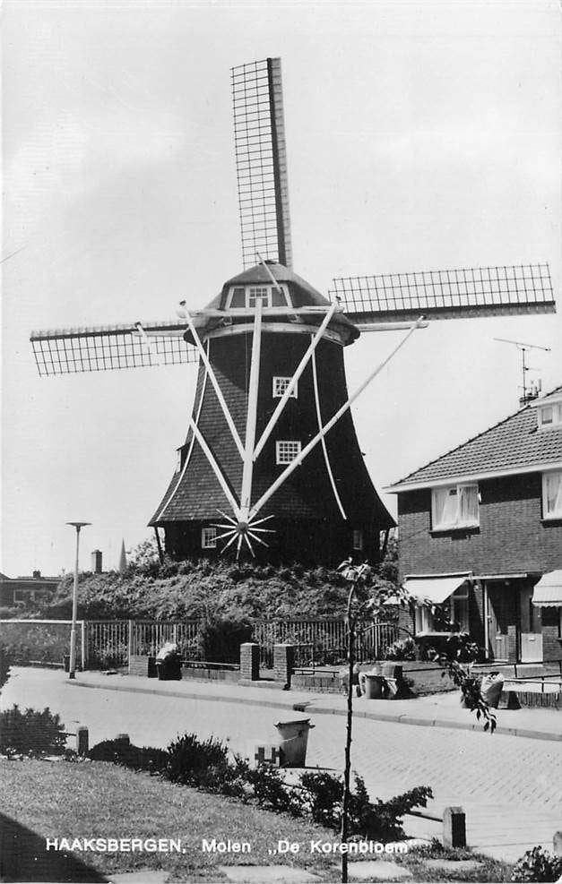 304-261-003 Haaksbergen Molen De Korenbloem, Verzamelen, Verzenden, Voor 1920, Overijssel
