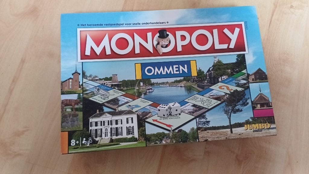 bordspel nieuw Monopoly Ommen Monopolie limited, Hobby en Vrije tijd, Vijf spelers of meer, Ophalen of Verzenden, Nieuw, Monopoly