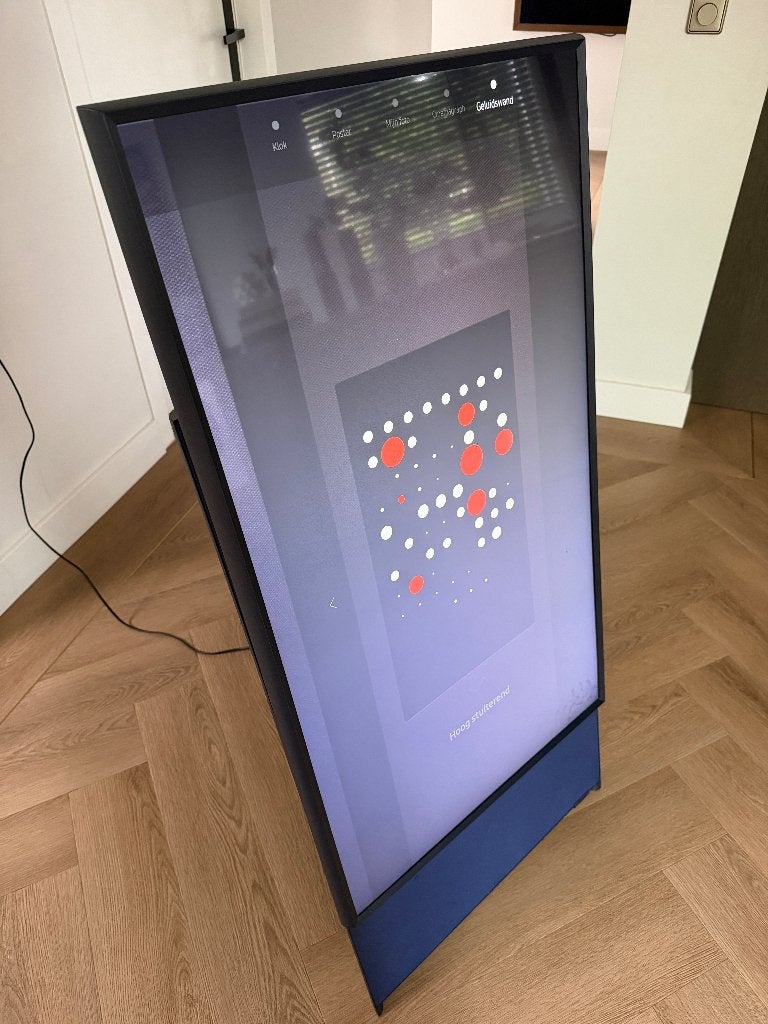 Samsung The Sero 43" QLED 4K Smart tv, Audio, Tv en Foto, Televisies, Ophalen, 120 Hz, Samsung, 100 cm of meer