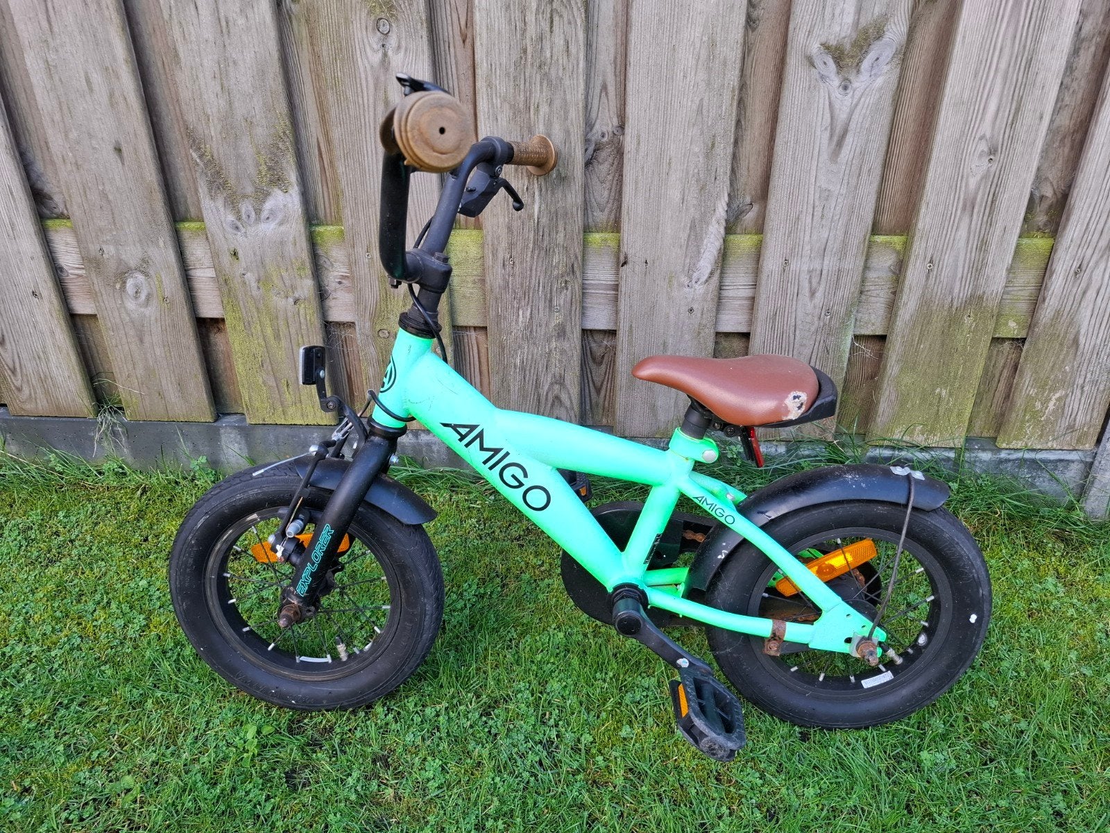 AMIGO Explorer Kinderfiets - opknappertje, Ophalen, Terugtraprem, Gebruikt, AMIGO