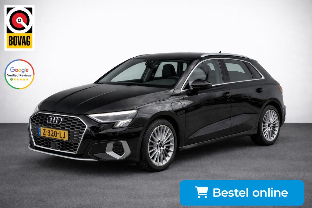 Audi A3 Sportback 40TFSI Plugin Sportstoelen|Camera|Elek Kle, Auto's, Audi, Gebruikt, Euro 6, 4 cilinders, Zwart