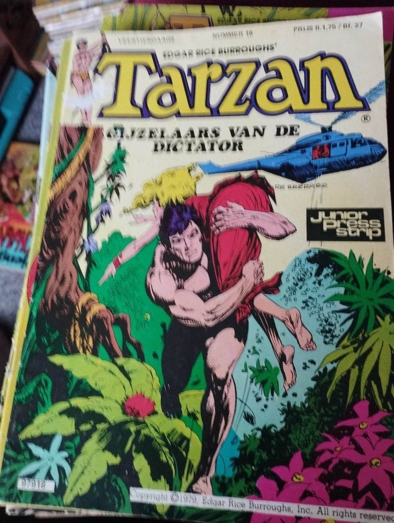 Tarzan div comics, Meerdere comics, Ophalen, Gelezen, Europa