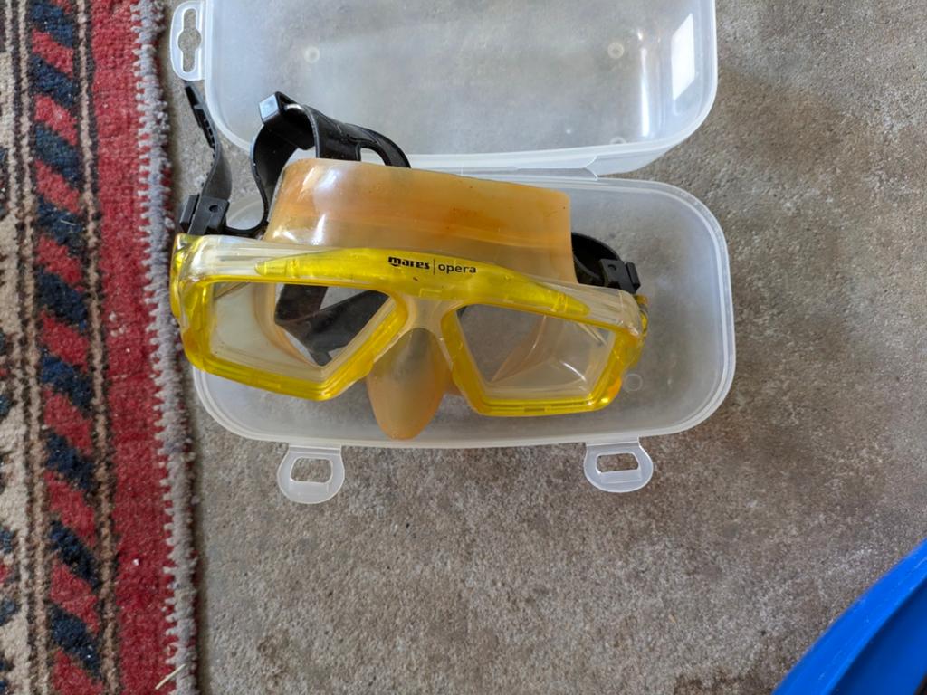 Duikbril met Snorkel., Ophalen of Verzenden, Gebruikt, Duikbril of Snorkel