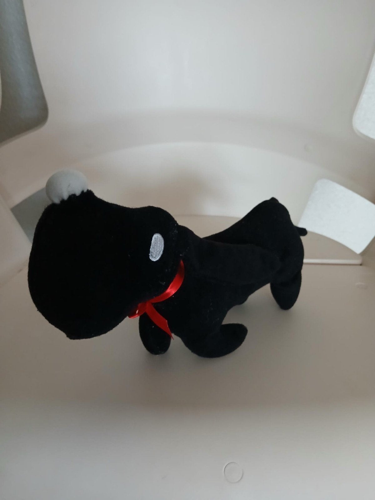 Takkie knuffel 25cm lang, Hema, Gebruikt, Overige typen, Zwart