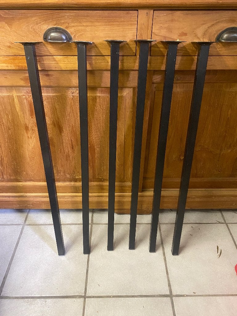 Tafelpoten 6 stuks, Huis en Inrichting, Ophalen, Tafelpoot, Minder dan 50 cm, 50 tot 100 cm