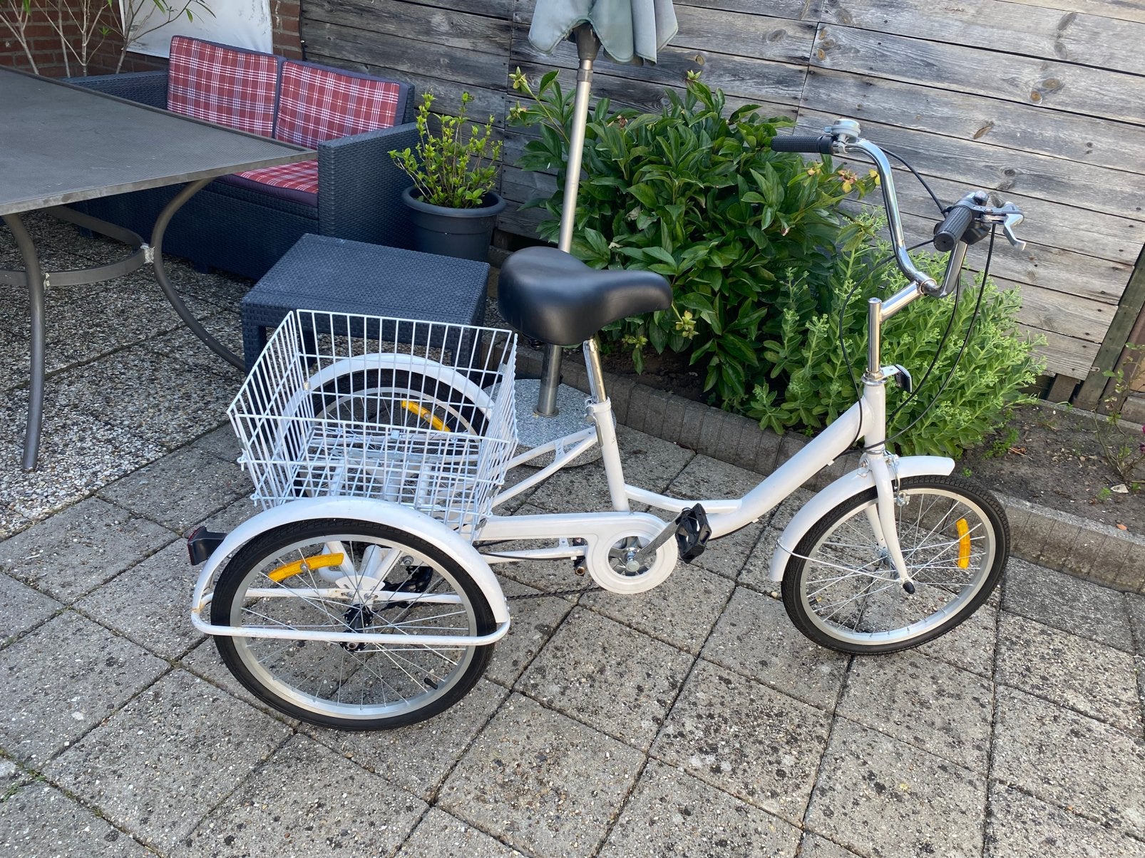 Driewielfietsen, Ophalen, Zo goed als nieuw
