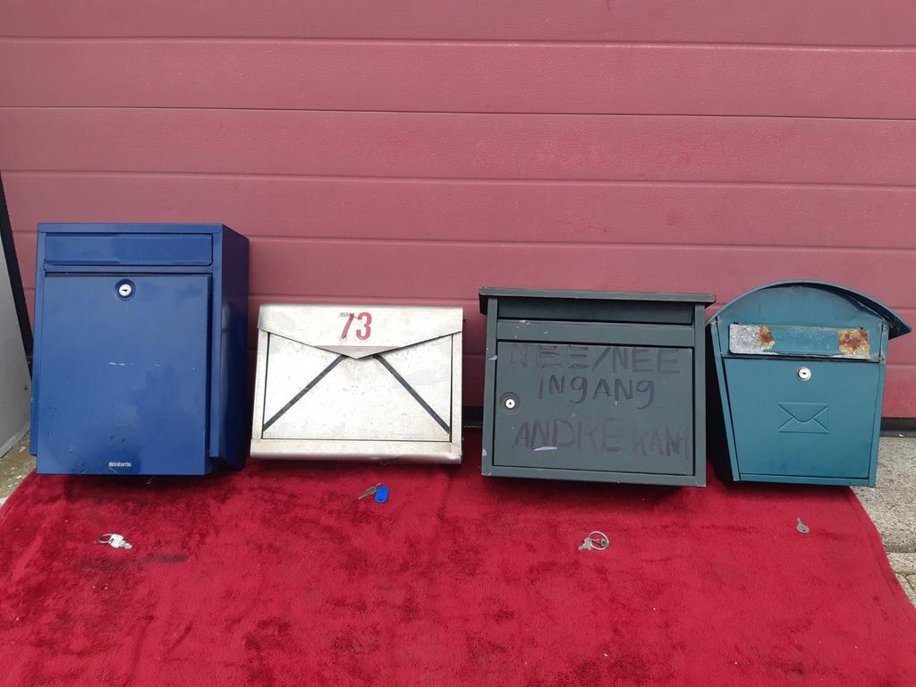 4 BRIEVEN BUSSEN MET SLEUTEL 14.95 EURO PER STUK, Ophalen of Verzenden
