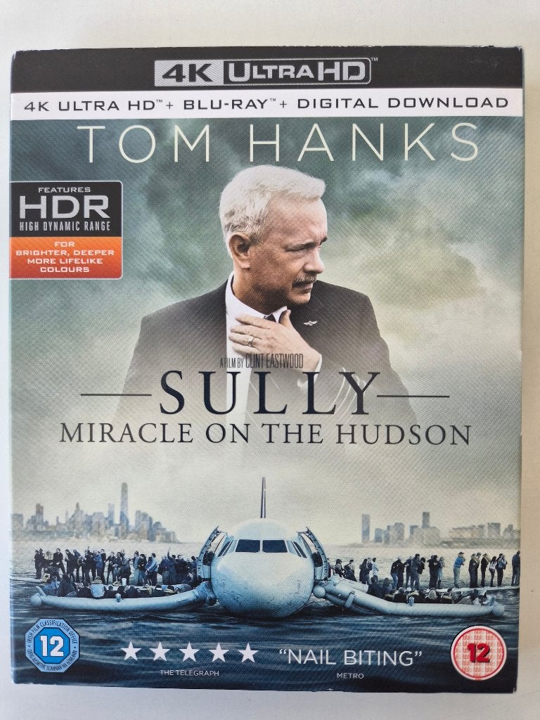 Sully - 4K UHD BD, Cd's en Dvd's, Blu-ray, Ophalen of Verzenden, Nieuw in verpakking, Actie