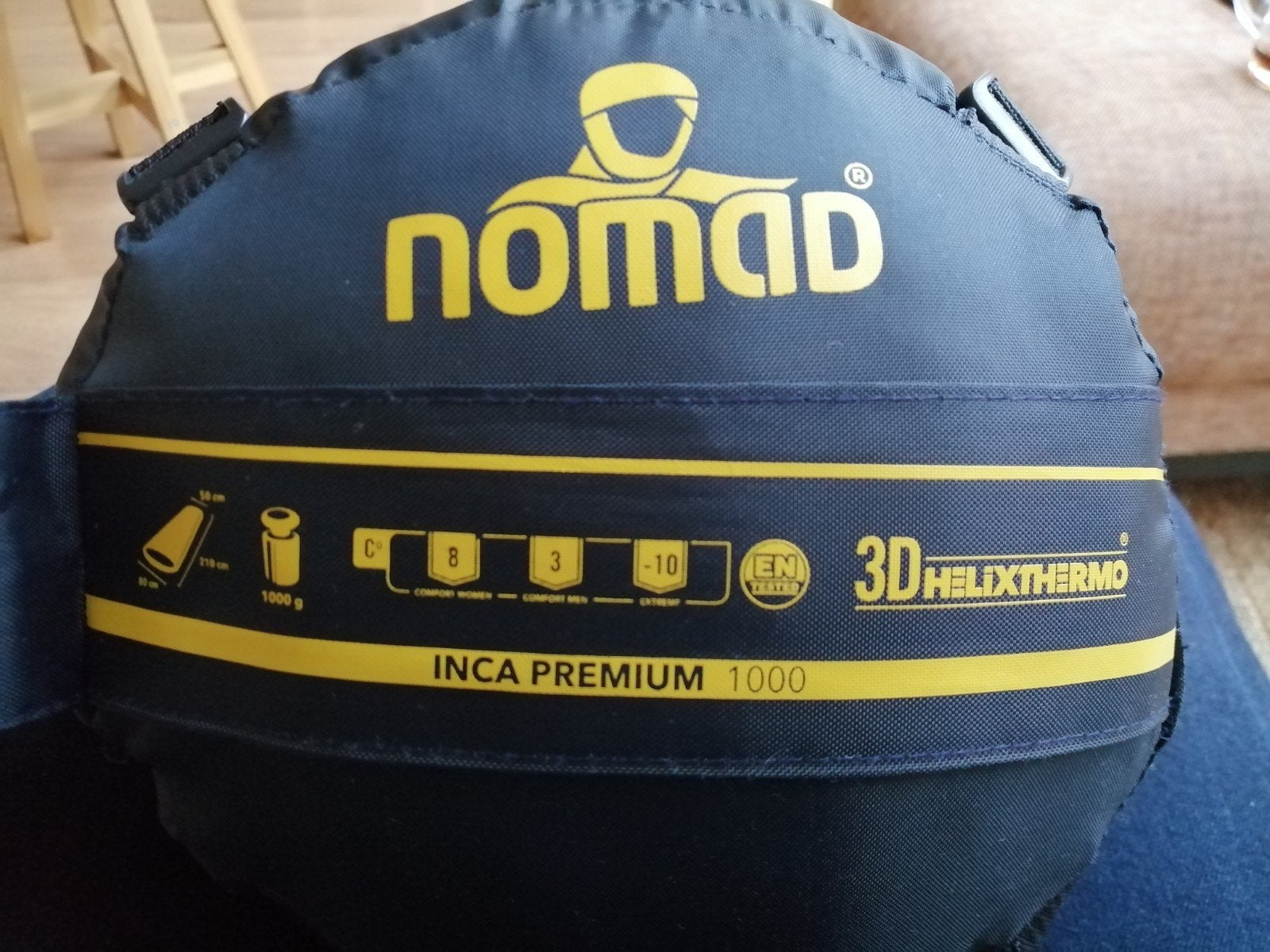 Nomad mummy slaapzak Inca premium 1000, Ophalen of Verzenden, Zo goed als nieuw