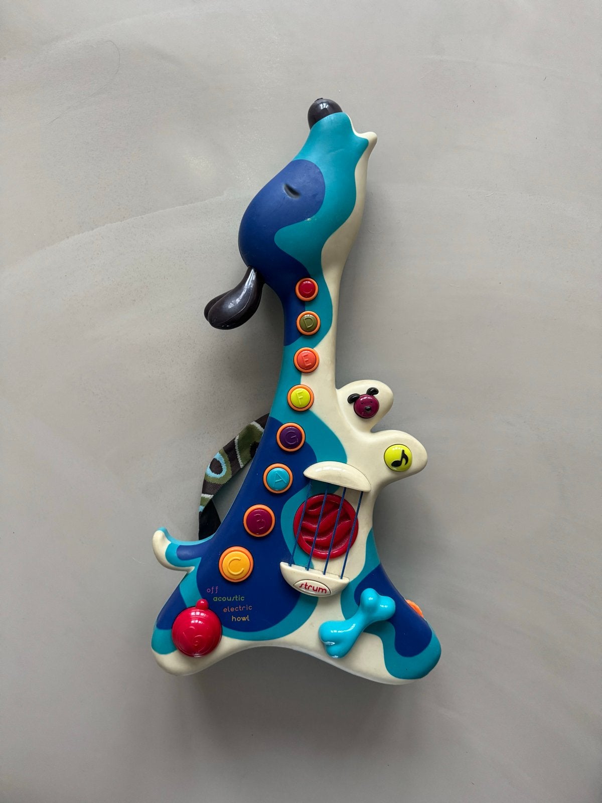 B. Toys Honden Gitaar Woofer - Muzikaal Speelgoed, Ophalen, Gebruikt, Overige typen, Met geluid