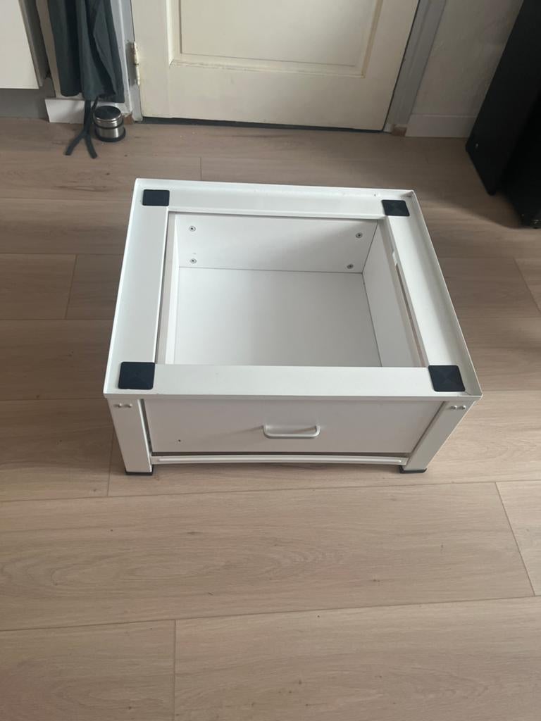 Wasmachine verhoger met lade - Wit, Witgoed en Apparatuur, Ophalen, Gebruikt