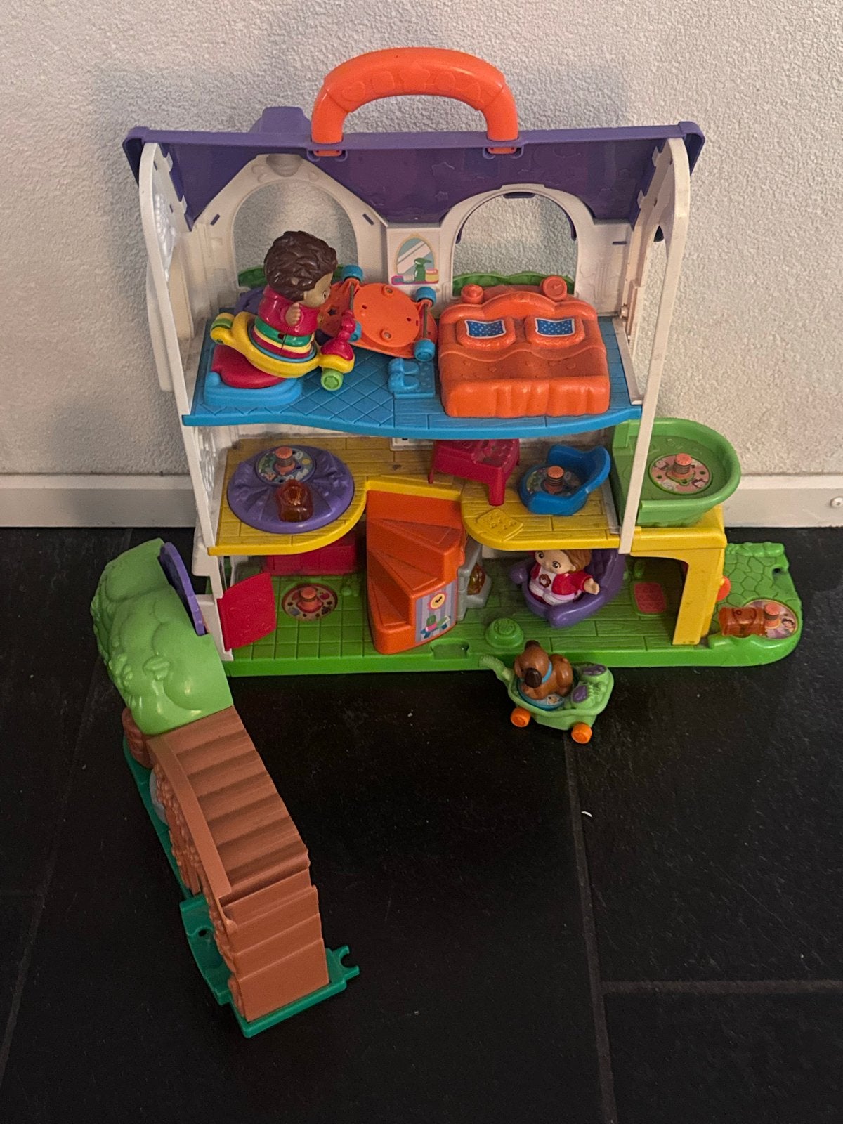 Fisher-Price Poppenhuis, Ophalen, Gebruikt, Poppenhuis