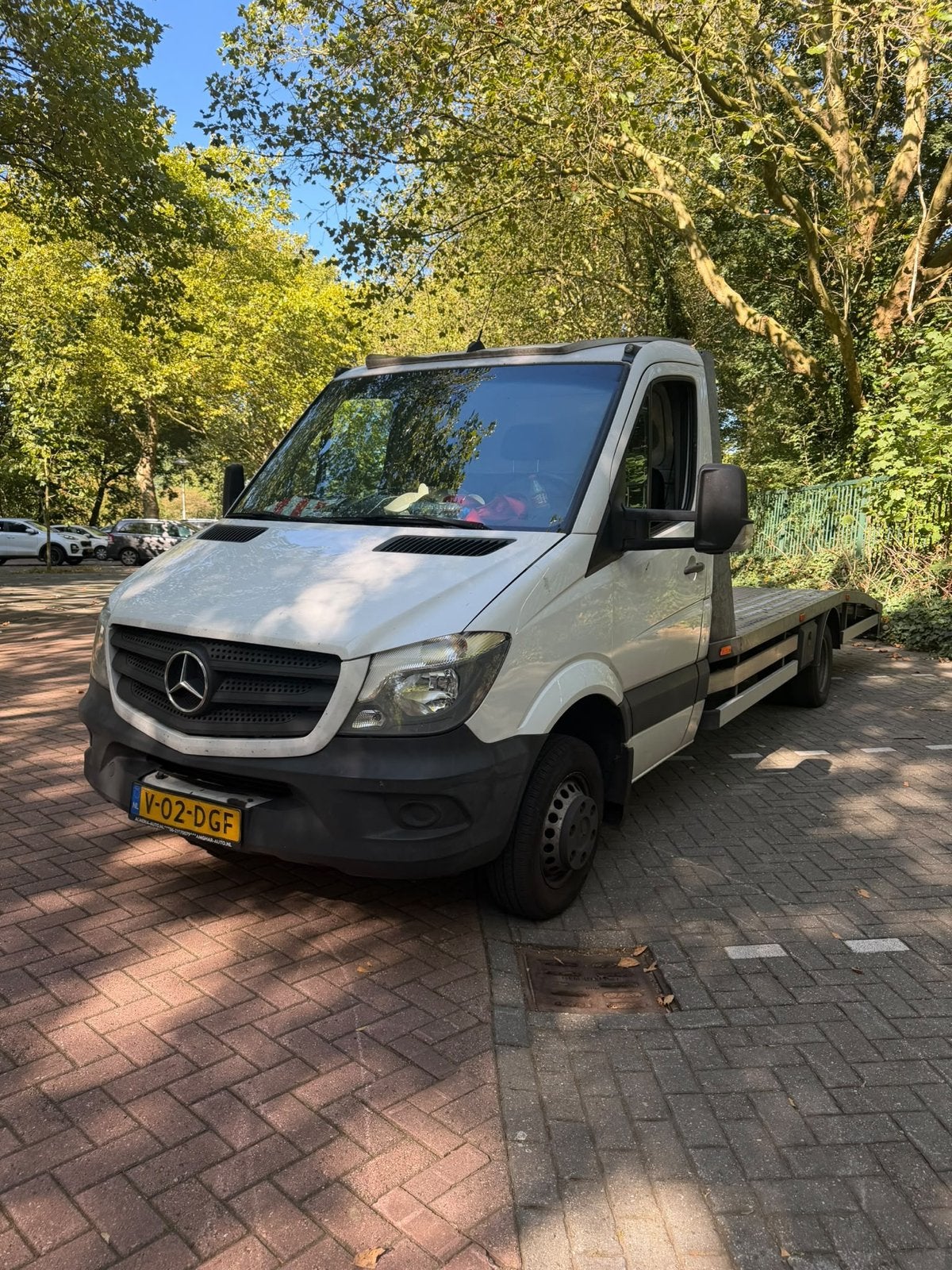 Mercedes-Benz sprinter 316 CDI Oprijwagen|lier|dubbellucht, Auto's, Achterwielaandrijving, Mercedes-Benz, Particulier, Dealer onderhouden