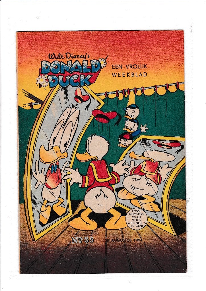 Donald Duck 1954 - No. 35, Eén stripboek, Verzenden, Gelezen