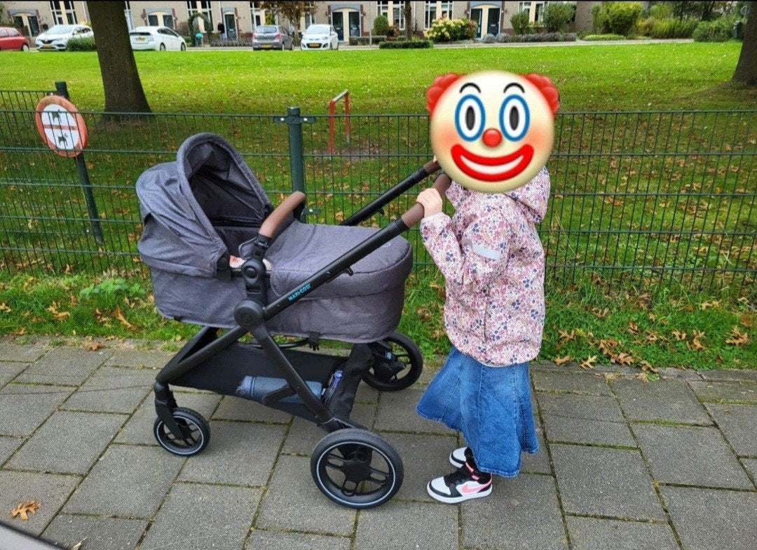 Maxi Cosi Zelia trio S 3 in 1 kinderwagen, Ophalen, Kinderwagen of Buggy