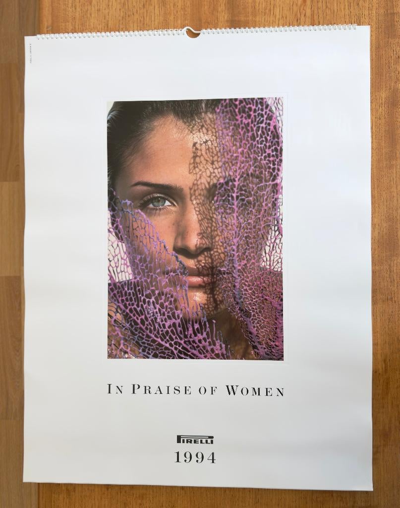 PIRELLI KALENDER 1994 met Cindy Crawford en Kate Moss, NIEUW, Diversen, Ophalen of Verzenden, Maandkalender
