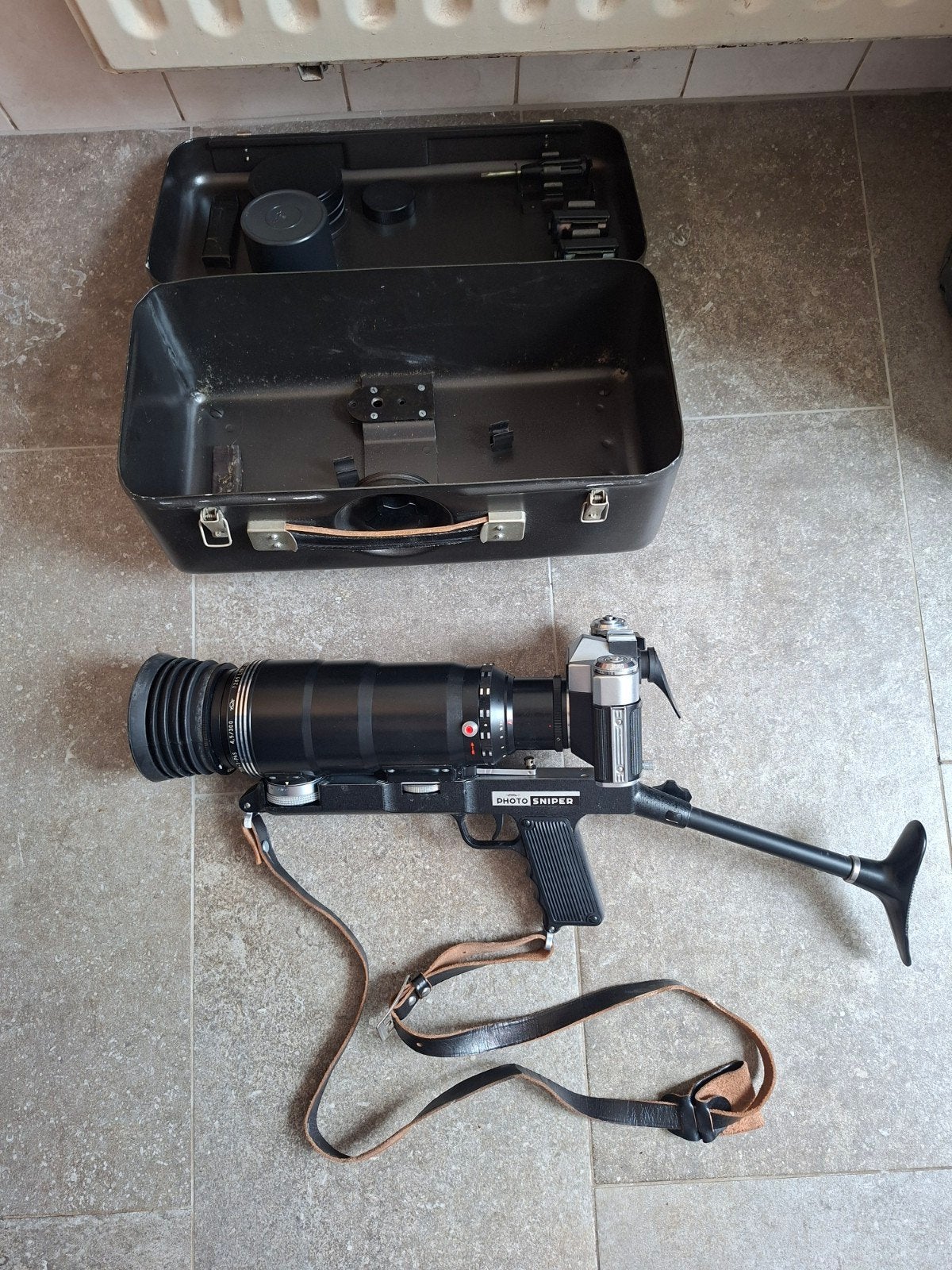 Zeldzaam Vintage Russische Fotocamera; Zenith-ES, Model; FS, Audio, Tv en Foto, Fotocamera's Analoog, Ophalen, Compact, Overige Merken