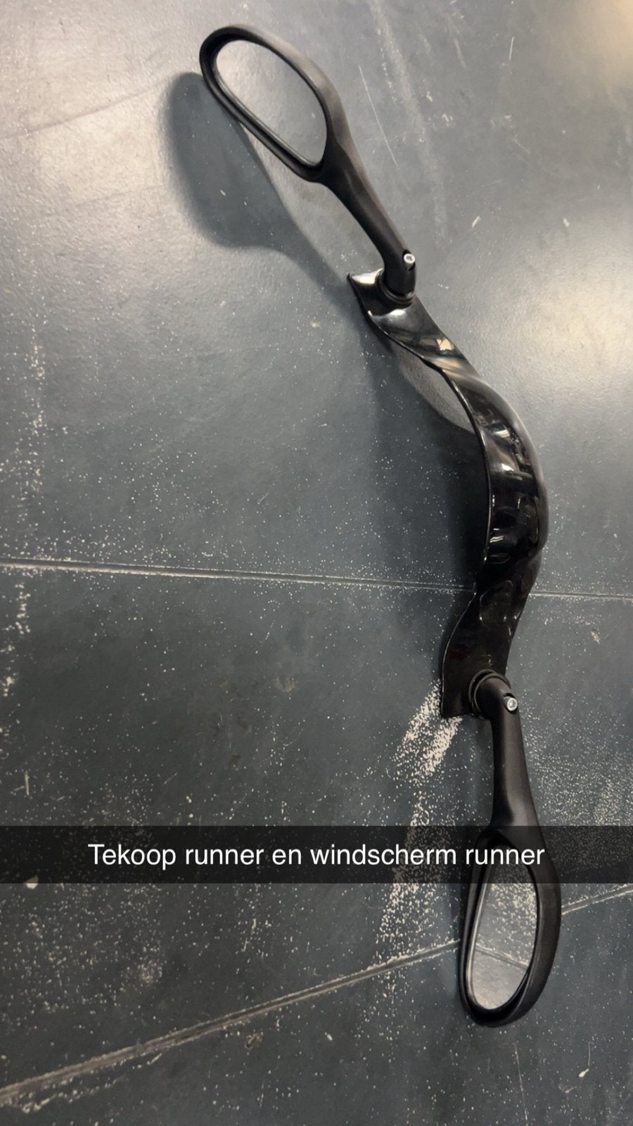 Runner laag windscherm en spiegels, Ophalen of Verzenden, Gebruikt, Overige typen, Piaggio