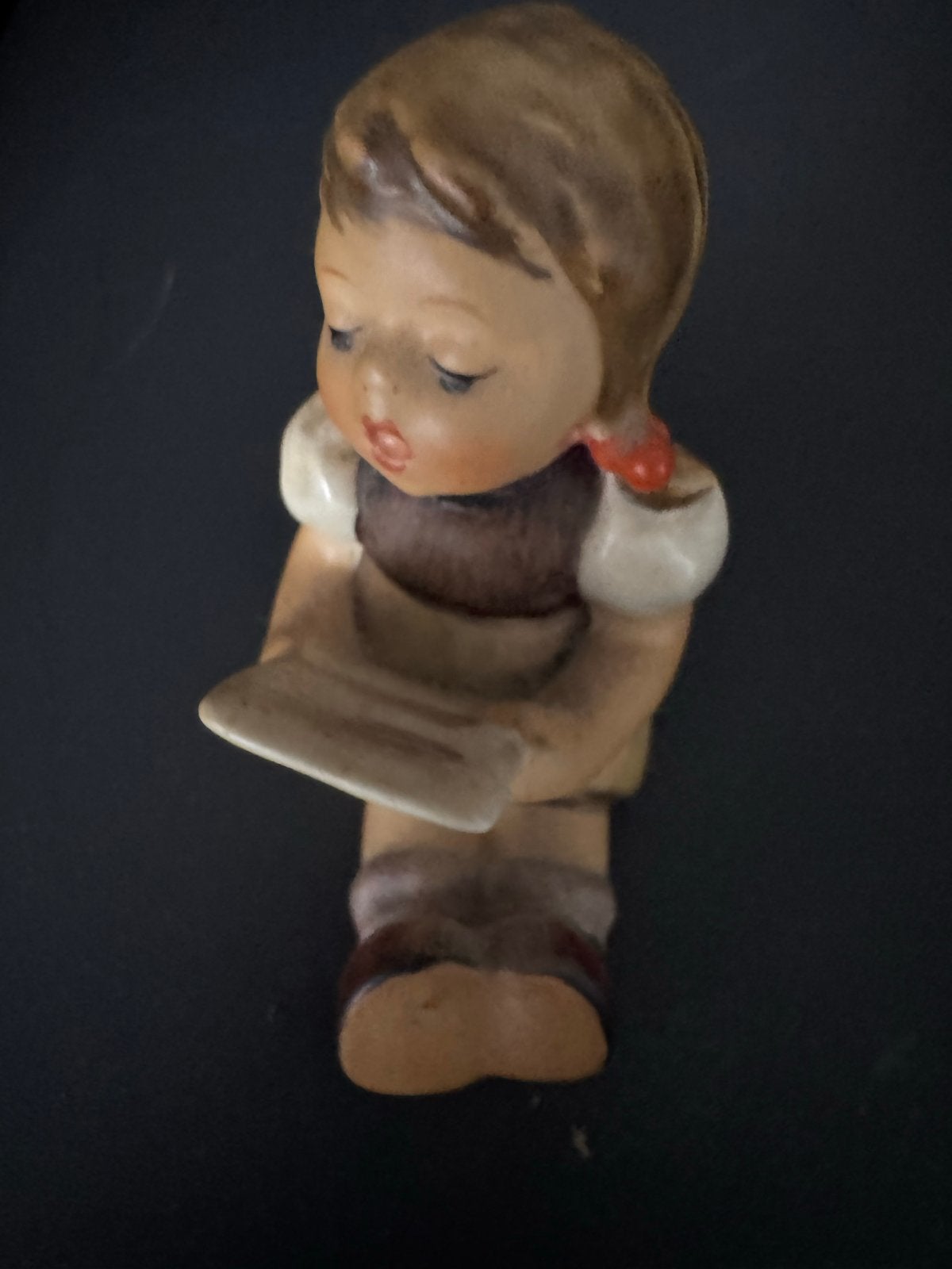 Vintage Hummel beeldje 'Zingend Meisje' Goebel, Verzamelen, Verzenden, Gebruikt, Hummel