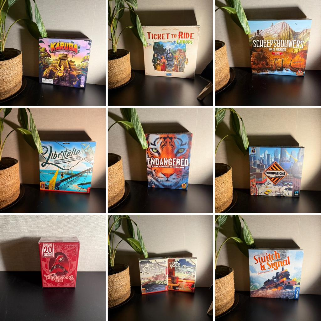 Bordspellen te koop, Hobby en Vrije tijd, Gezelschapsspellen | Bordspellen, Ophalen of Verzenden, Zo goed als nieuw