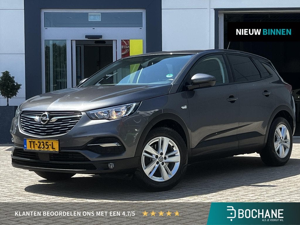 Opel Grandland X 1.2 Turbo Innovation | Automaat | Trekhaak, Auto's, Opel, Stof, Gebruikt, 1199 cc, Met garantie (alle)